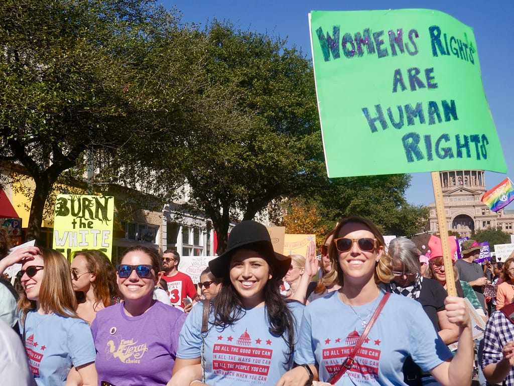 Women's March in Austin, Texas