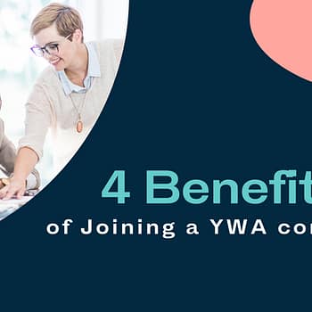 Title card: 4 Benefits of Joining a YWA Committee